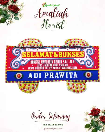 Papan Bunga Ucapan Selamat Sungai Rasau